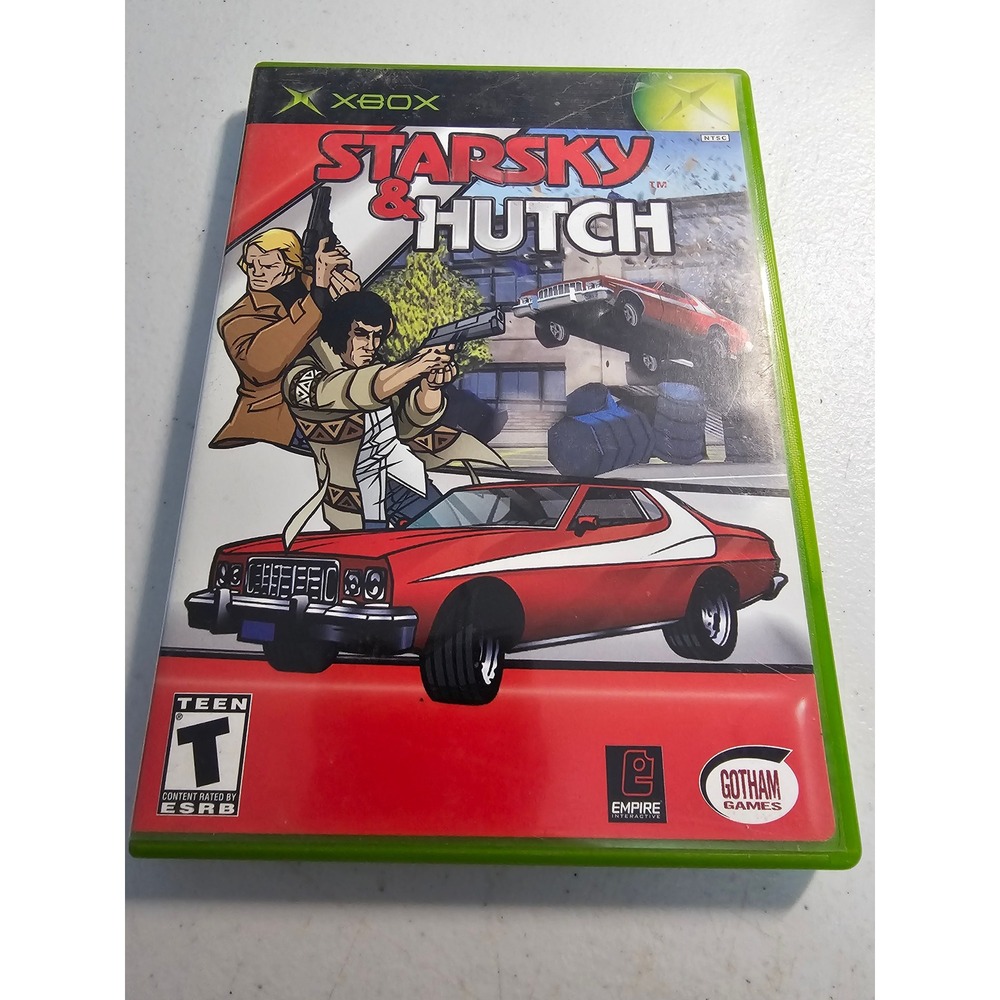 Xbox Starsky & Hutch Video‎ Game Complete Case Disc Manual